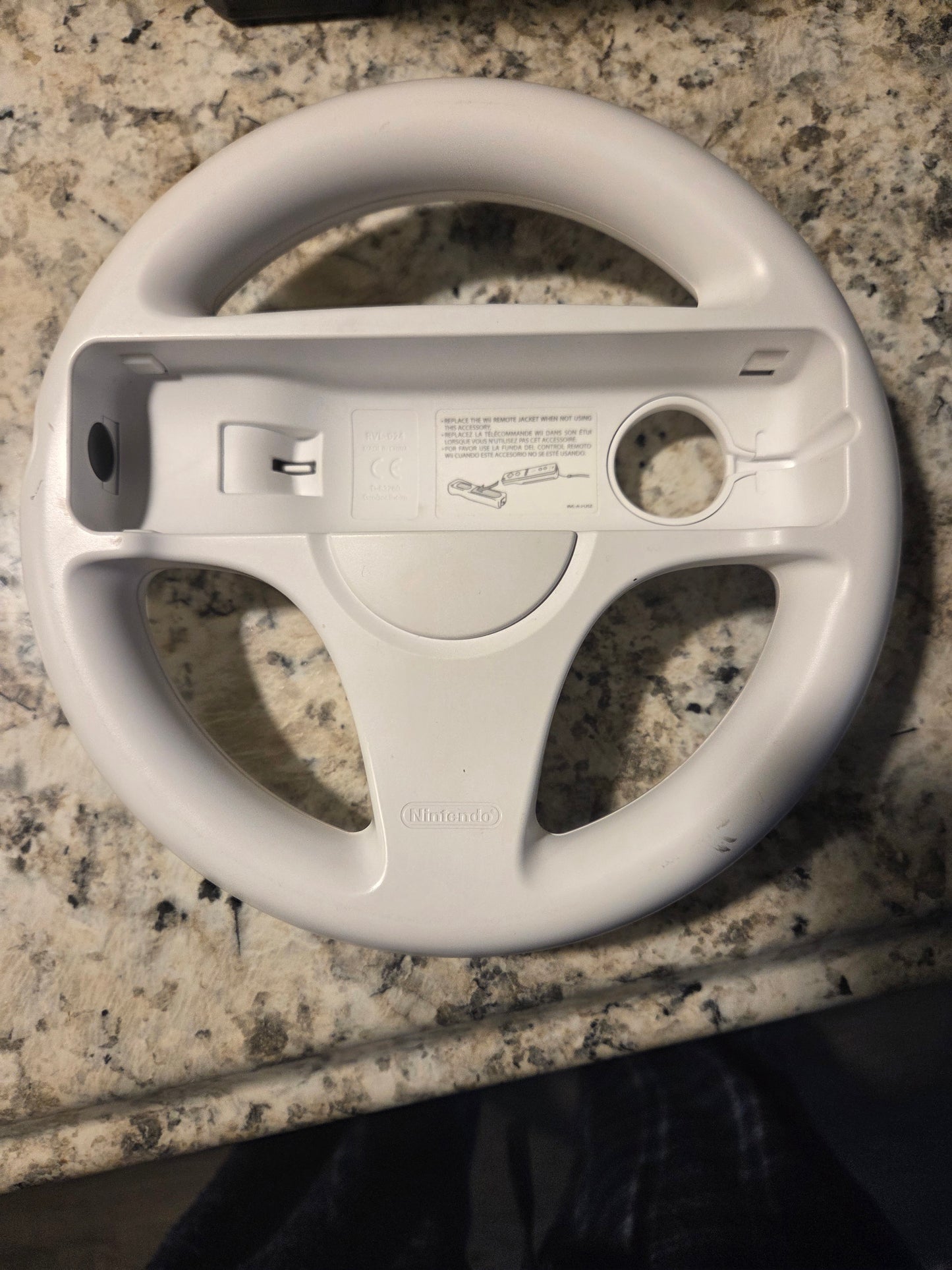 Nintendo Wii Wheel - White
