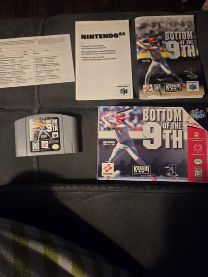 Bottom of the 9th (Complete in Box) – Nintendo 64