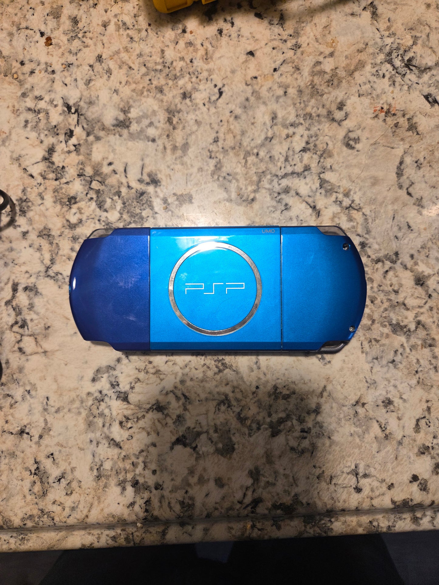 PSP-3000 Blue Handheld Console (Tested & Working)