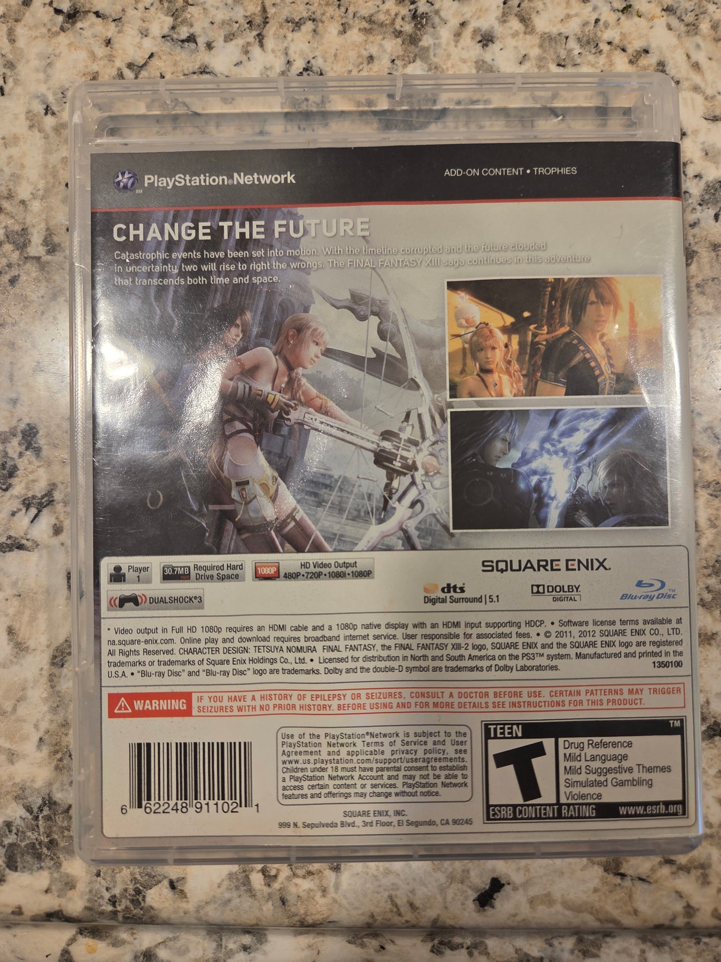 Final Fantasy XIII-2 - Playstation 3