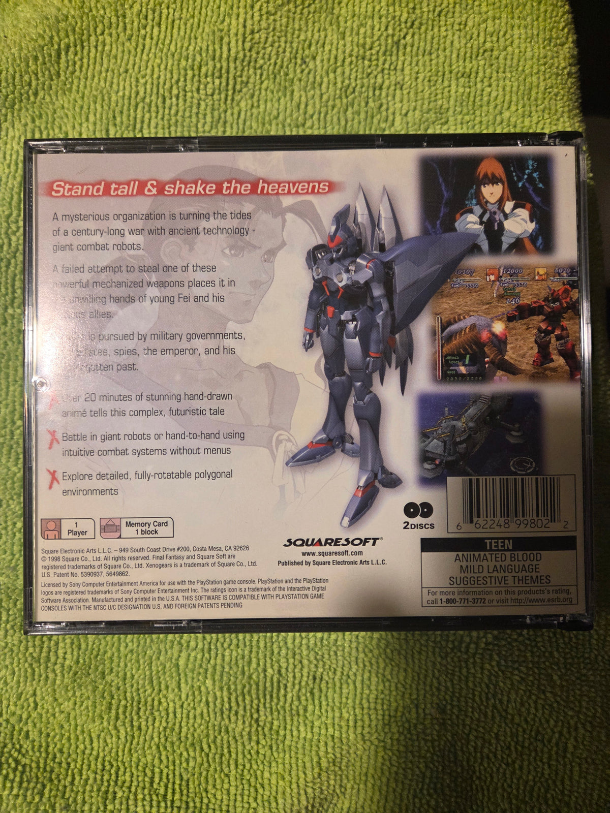 Xenogears (CIB with Registration Card) – PlayStation 1