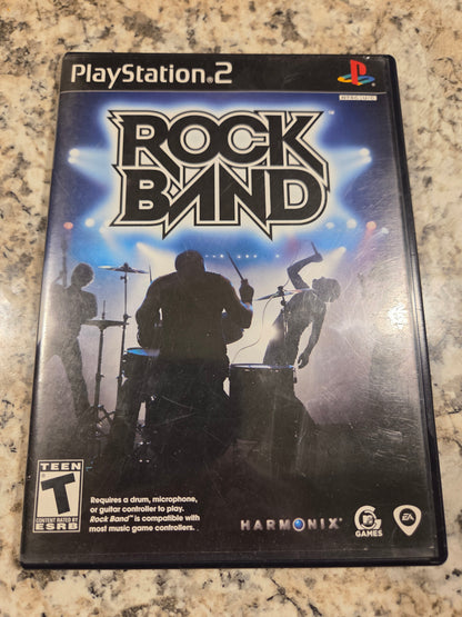 Rock Band (Game & Case) – PlayStation 2