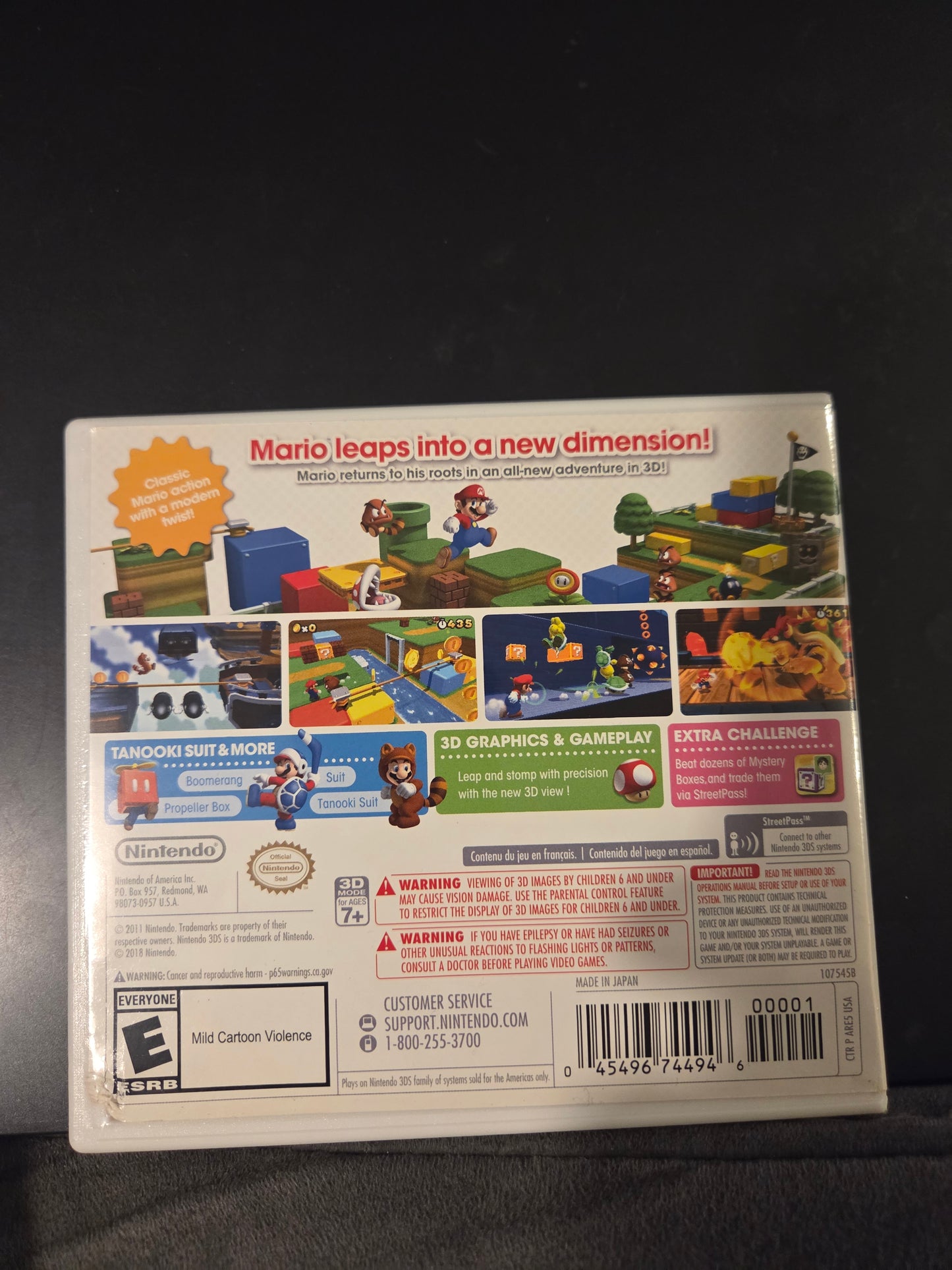 Super Mario 3D Land (Nintendo 3DS)