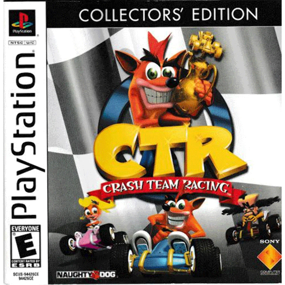 Crash Team Racing (Complete in Box) – PlayStation 1 (Collector's Edition)
