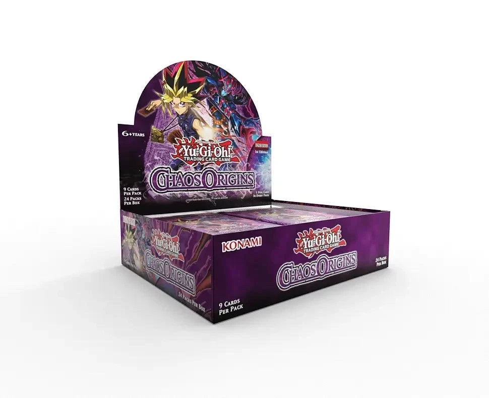 Yu-Gi-Oh! Chaos Origins Booster Box (Factory Sealed)