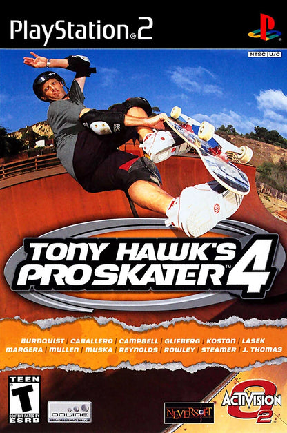 Tony Hawk's Pro Skater 4 (Game & Case) – PlayStation 2