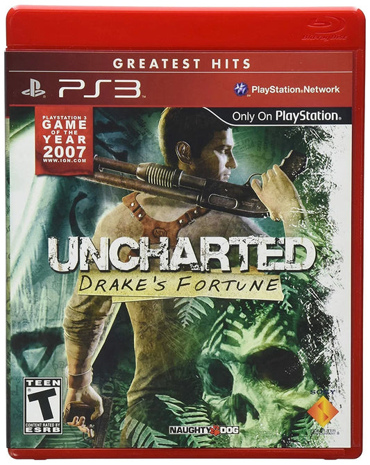 Uncharted: Drake's Fortune (CIB) – PlayStation 3 (Greatest Hits)