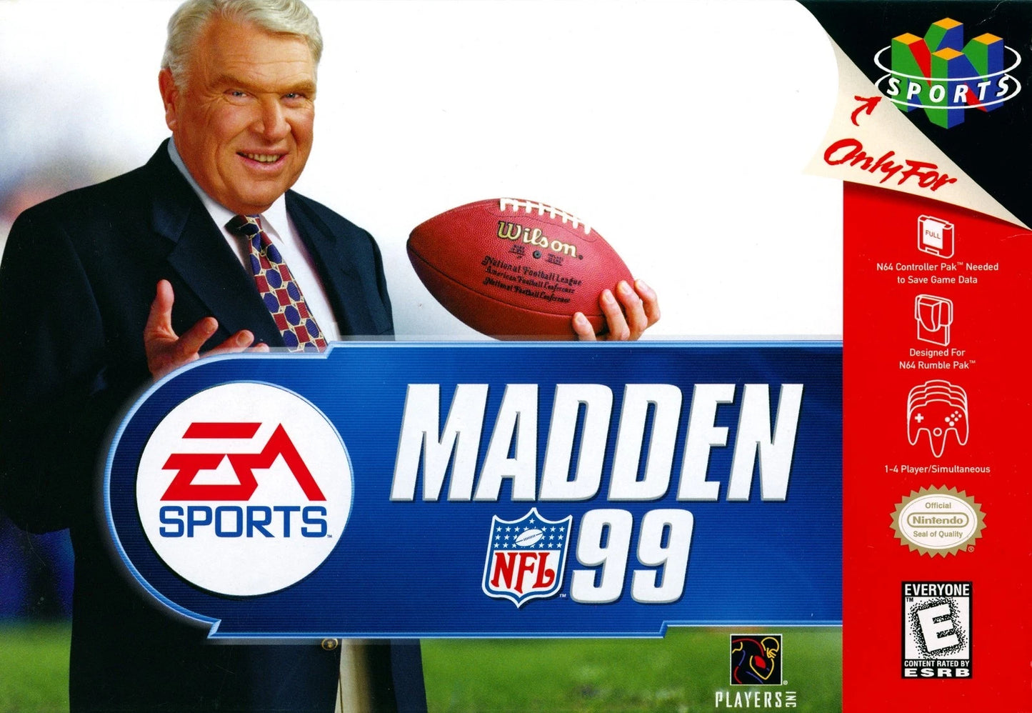 Madden NFL 99 (Game Only) – Nintendo 64