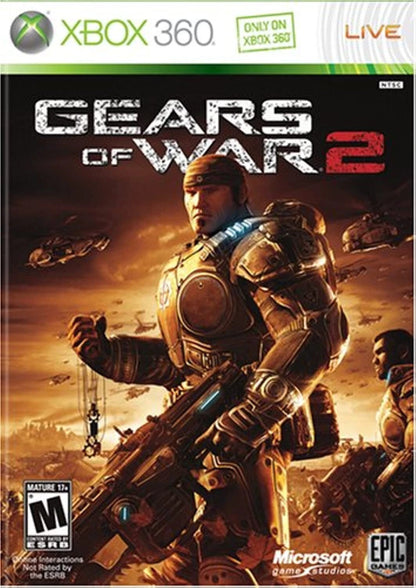 Gears of War 2 (Game & Case) – Xbox 360