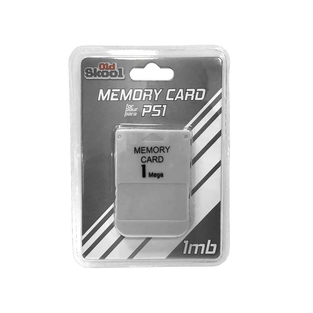 Old Skool PlayStation 1 Memory Card 1MB – Brand New