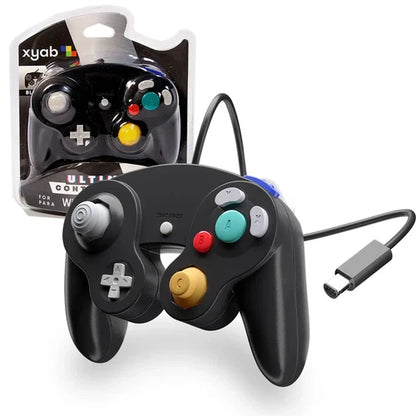 XYAB Black GameCube Controller – Brand New, Sealed