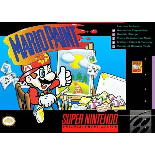 Mario Paint - Super Nintendo