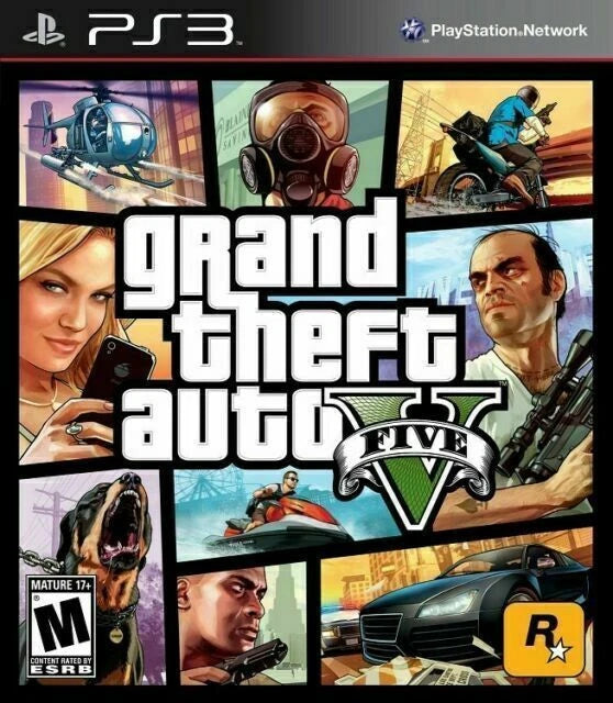 Grand Theft Auto V (Complete in Box) – PlayStation 3