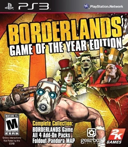 Borderlands Game of the Year Edition (CIB) – PlayStation 3