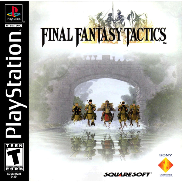 Final Fantasy Tactics (Complete in Box) – PlayStation 1 (Greatest Hits)